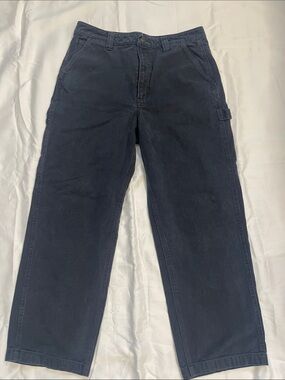 TNA Black Denim Cargo Pants